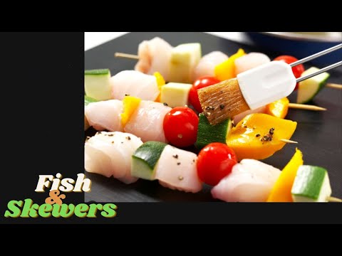 Spicy Fish skewers just in 10 minutes!