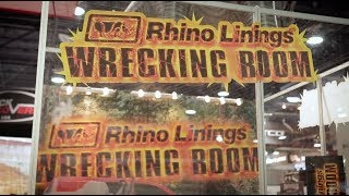 Rhino Linings   SEMA Wrecking Room 2017