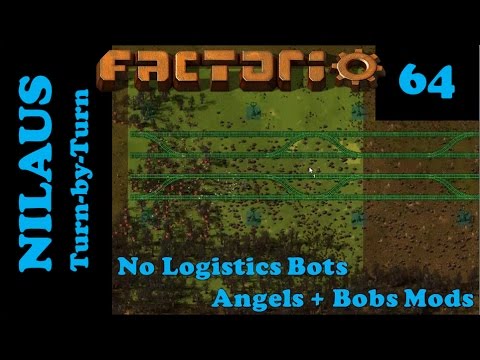 Factorio S6E64 - Expanding the Train network to new City Blocks