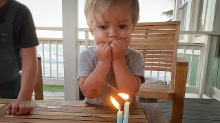 BABY CALI SHARED HIS BIRTHDAY WISH!! (IM NOT CRYING!!)