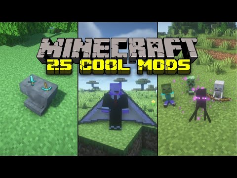 25 Awesome Minecraft Mods  (1.20.1)