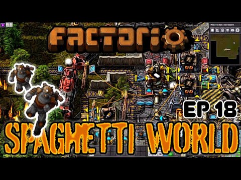 FACTORIO SPAGHETTI-WORLD with JD Plays & Poober | Rocket Fuel - Episode 18 @JDPlays