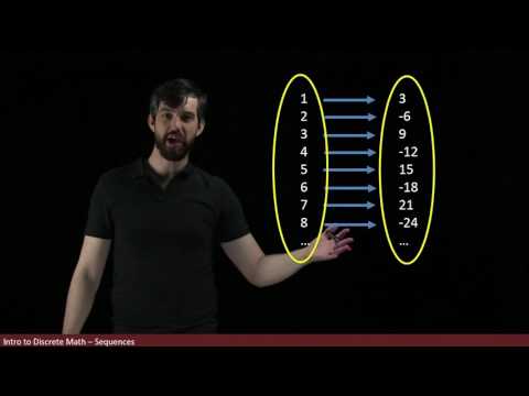 The formal definition of a sequence.