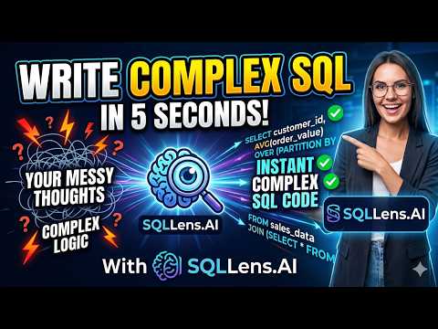 SQLLens.AI – Your AI Database Engineer  소개 영상