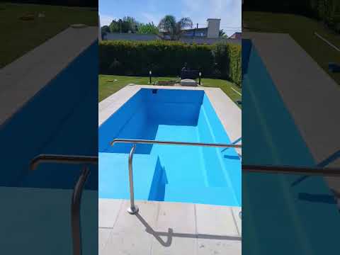 piscina de 6x3 Family  en zaballa santa fe reparación de perdida en hidro .lavado lijado y pintado