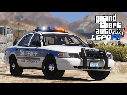 GTA 5 - LSPDFR - Ep 171 - Nye County Sheriffs Office!