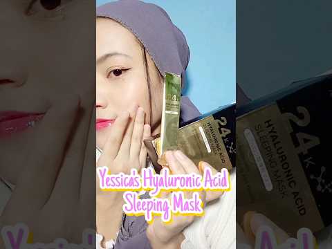 1 Bulan Pemakaian Yessica 24k Hyaluronic Acid Sleeping Mask | By Amalia Novianti