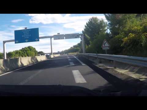 France by Autoroute - A9 Montpellier - J30 to J29