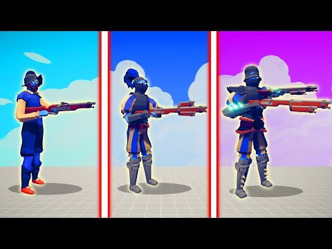 EVOLUTION OF MUSKETEER | TABS - Totally Accurate Battle Simulator