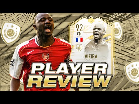 WOW WOW WOW 🥶 92 PRIME ICON MOMENTS VIEIRA FIFA 21 ULTIMATE TEAM PLAYER REVIEW