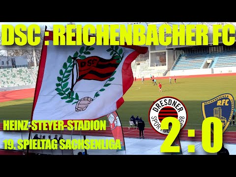 DSC 🔴⚫️ : 🔵 REICHENBACHER FC 19. SPIELTAG 🏟️ 15.03.25
