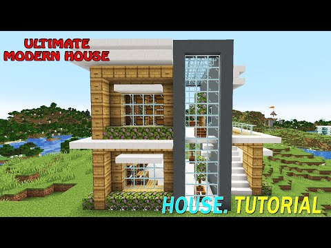 EPIC Modern House Build in Minecraft!! 😱 #gaming