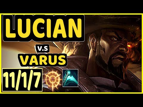 BRTT (LUCIAN) vs VARUS - 11/1/7 KDA BOTTOM ADC GAMEPLAY - BR Ranked DIAMOND