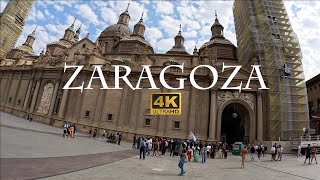 Zaragoza, Spain ⎮ World Famous Cathedral ✝️ ⎮ Wednesday Morning Walking Tour 🇪🇸 [4K]