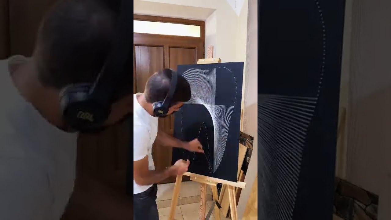 String art by me:to order, Worldwide delivery📩my Instagram #art #artwork #stringart #dental #logo