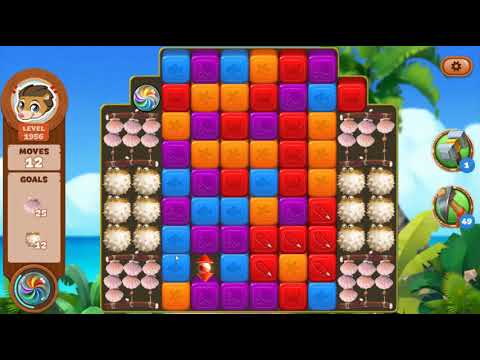 Lost Island Blast Adventure Level 1956 NO BOOSTERS - A S GAMING