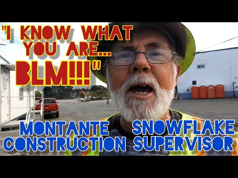 "This Is A Private Location" Snowflake Site Supervisor. Montante Construction. Amazon. Salem Mass.