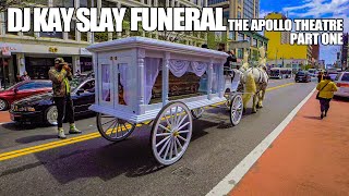 The Real Rap Show Attends Dj Kay Slay Funeral At The Apollo (Part One)
