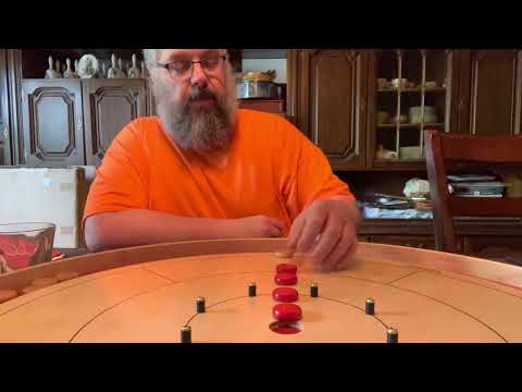 Crokinole challenge - Newton’s Crokinole