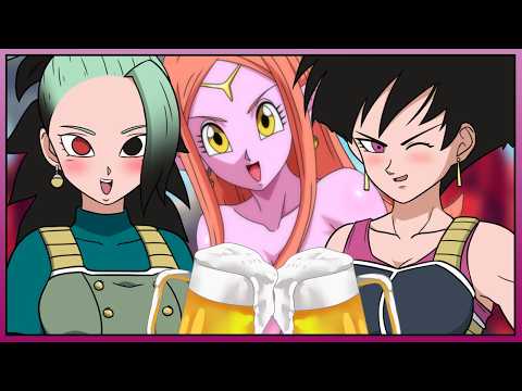 Drunk Saiyan Shenanigans at 30,000 Feet! 🍻 With Gine, Fasha, Muezli, & Chronoa Dragon Ball Spoof