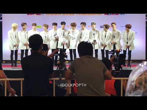 [20180930] KCON 2018 THAILAND Red Carpet D-2 - The Boyz @KCON 2018 THAILAND