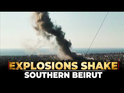 WATCH LIVE: Explosions shake southern Beirut as Israel strikes Hezbollah targets | ISRAEL