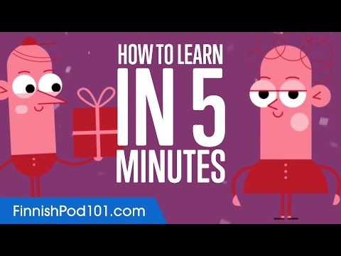How to Learn Finnish in 5 Minutes