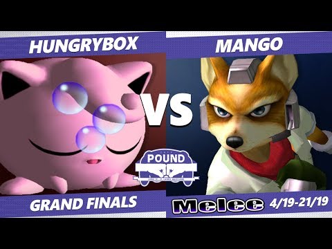 Pound 2019 SSBM - C9 Mango (Fox) VS Liquid Hungrybox (Puff) Smash Melee Grand Finals