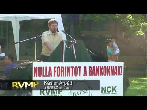 Nulla Forintot a Bankoknak – Baész Nagygyűlés, Gyula (video, 20 perc)