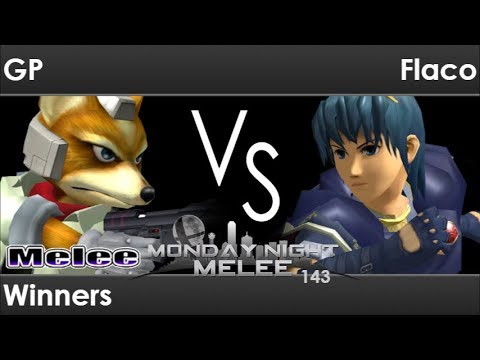 MNM 143 - GP (Fox) vs Flaco (Marth, Falco) Winners - Melee