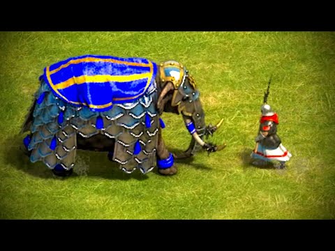 How Many Siege Elephants Do You Need to Kill a Halberdier? (AoE2)