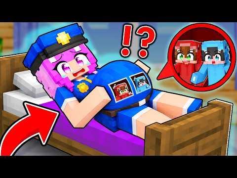 Minecraft में POLICE GIRL के अंदर बनाया एक SECRET BASE!
