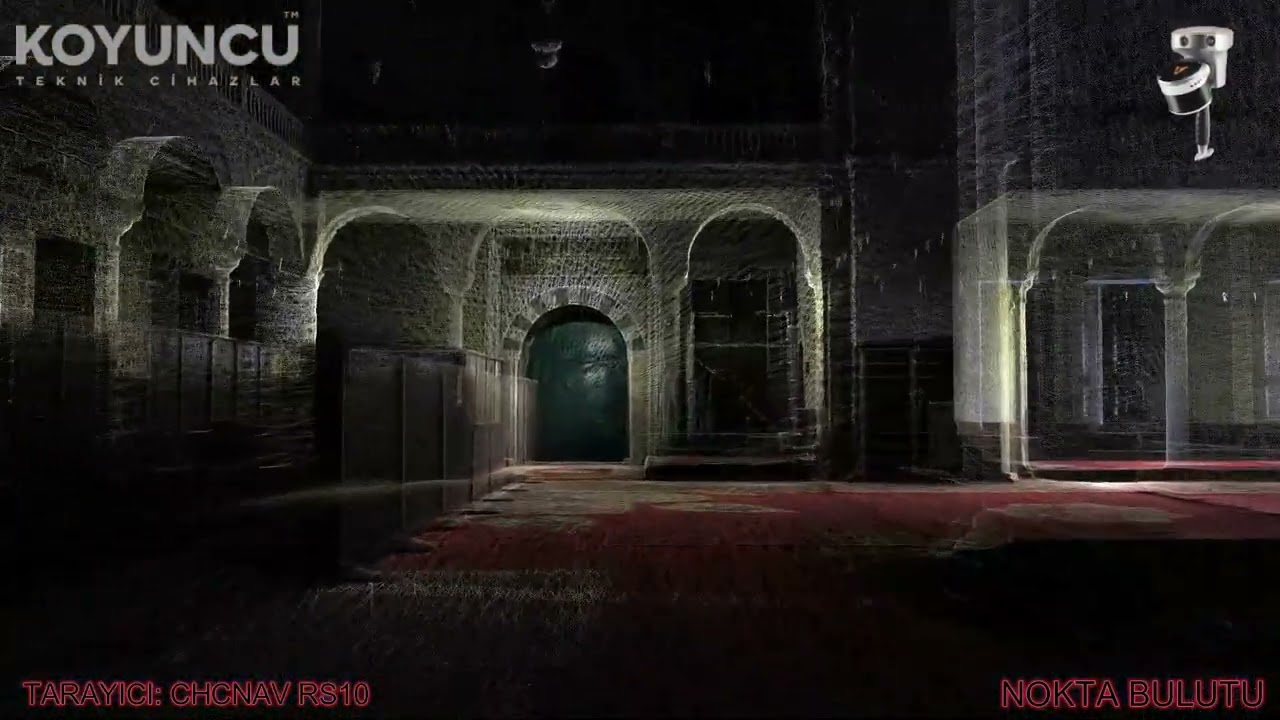 İstanbul/ Fatih Camii Chcnav Rs10 Tarayıcı İle Tarama Verisi