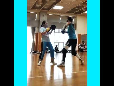 spinkickサバットのコンビネーション。boxefrancaise SAVATE