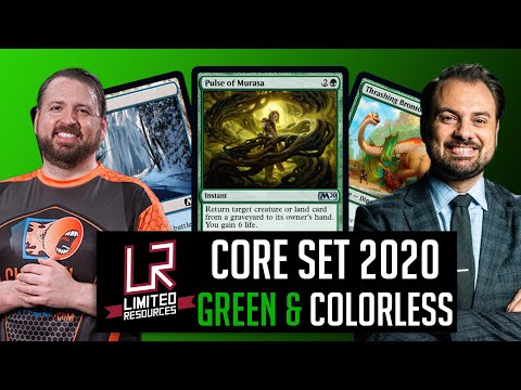 Limited Resources Magic Core Set 2020 Set Review: Green and Colorless
