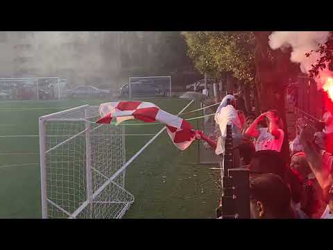 Festeggiamenti durante la finale Torneo Amicizia. SDS CINISELLO