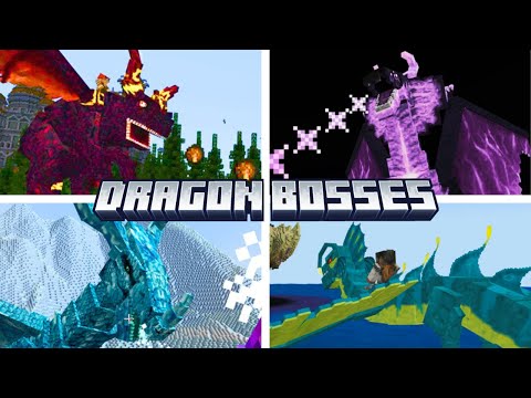 Minecraft: Dragon Bosses - All Bosses/All Boss Fights