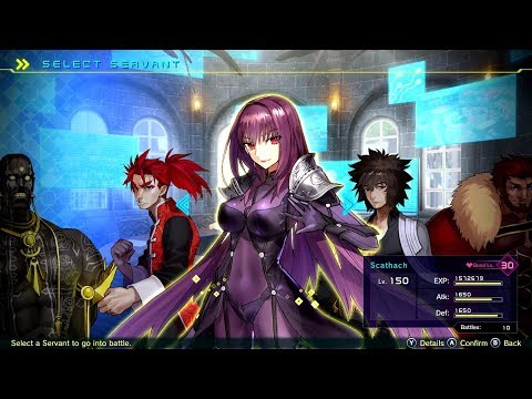 Fate/EXTELLA Link: Scáthach - Standard Max Level Build