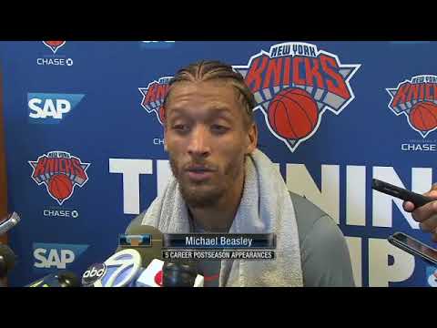 Michael Beasley talks joining Knicks and playing with Carmelo