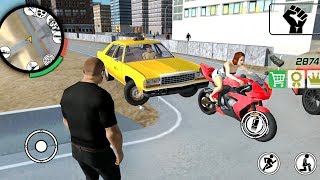 Real Gangster Simulator: Car Thief - Game With Open World And A Big City - Gameplay Android