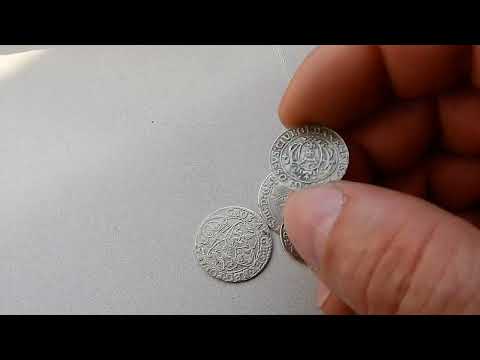 Pięknie zachowany, prawie 400 -letni grosz Gdański Zygmunt III Waza 1626r.