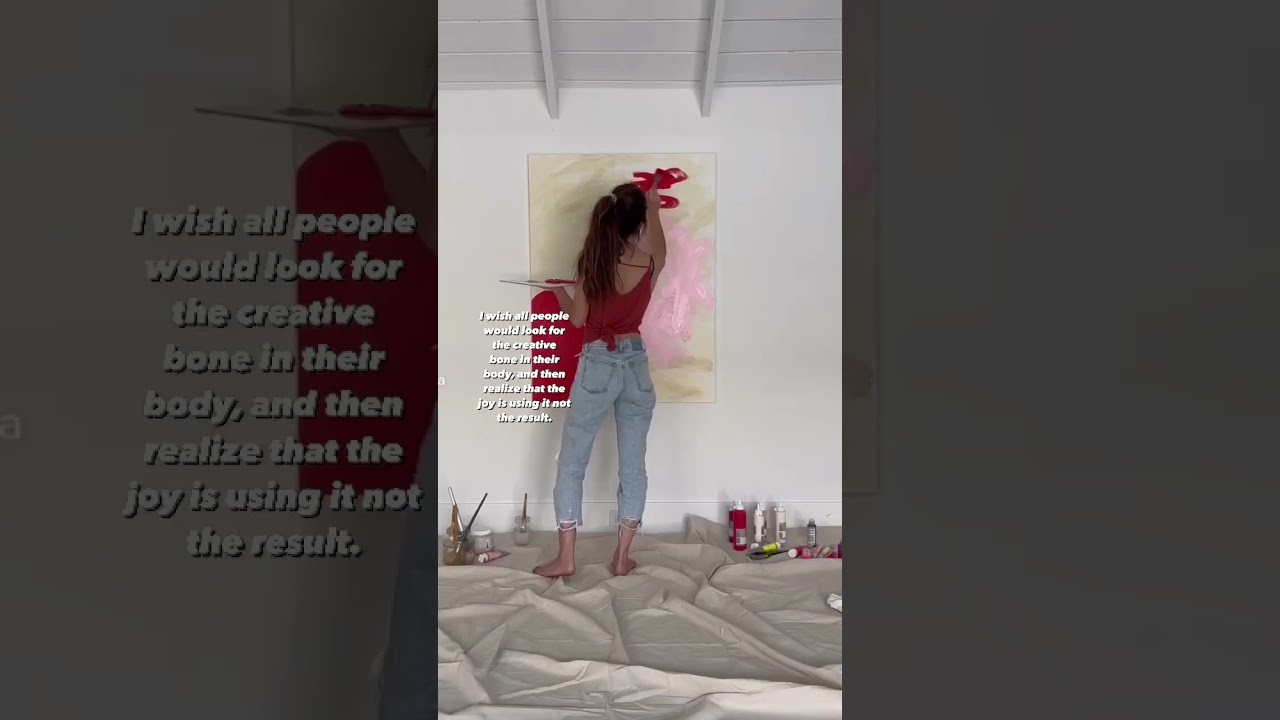 Self expression gives us life! #art