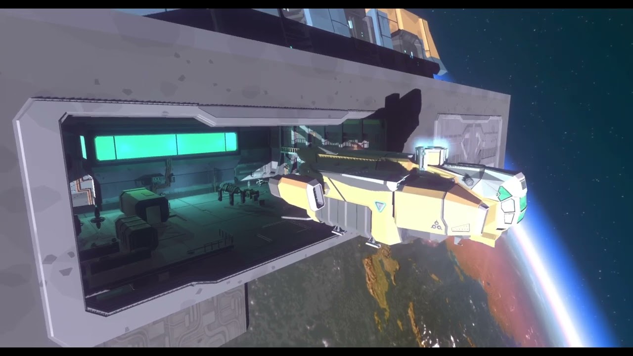 Time Scavengers - Ship Hangar Animations