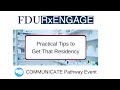 Fall 2021 Practical Tips To Get That Residency External Panelists