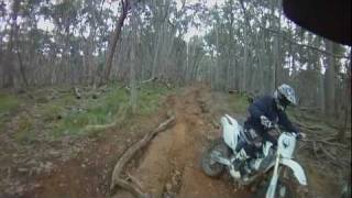 preview picture of video 'Yarck 11&12th June 2011.  Dirt Bike Single Track Heaven !'