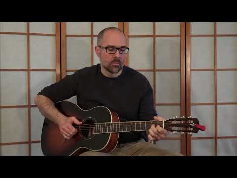 ActiveMelody.com April 2018 Challenge - LEG006 - Fingerstyle Delta Blues Guitar Lesson