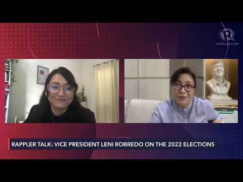Robredo on deciding on 2022 presidential run: What would Jesse do?