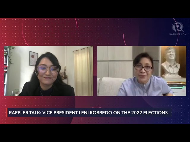 Robredo tentang keputusan pencalonan presiden tahun 2022: Apa yang akan dilakukan Jesse? Robredo tentang keputusan pencalonan presiden tahun 2022: Apa yang akan dilakukan Jesse?