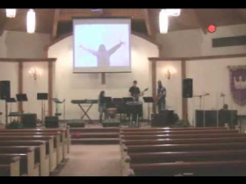 Josiah Van Fleet singing at The Tabernacle, 2-26-10.wmv