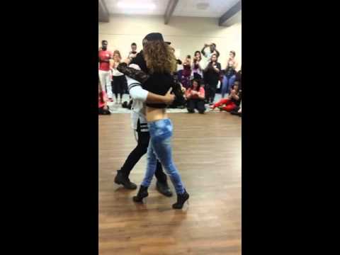 Ivo Vieira and Shani Mayer Kizomba musicallity Demo Edmonton